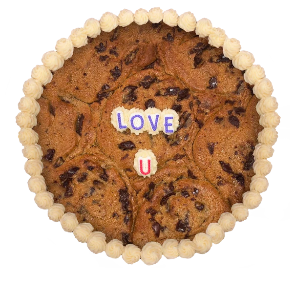 Sea Salt Chocolate Chip Cookie Cake 🎂 | Cookie Delivery Near Me