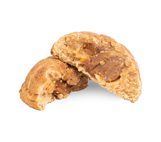 SnickerChurro cookie (sliced) | Bang Cookies